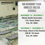 Copy of Dec. 19 Jan. 29 Homeless Shelter Schedule 2