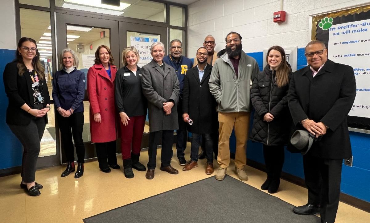 PfeifferBurleigh Elementary, a United Way community school visit