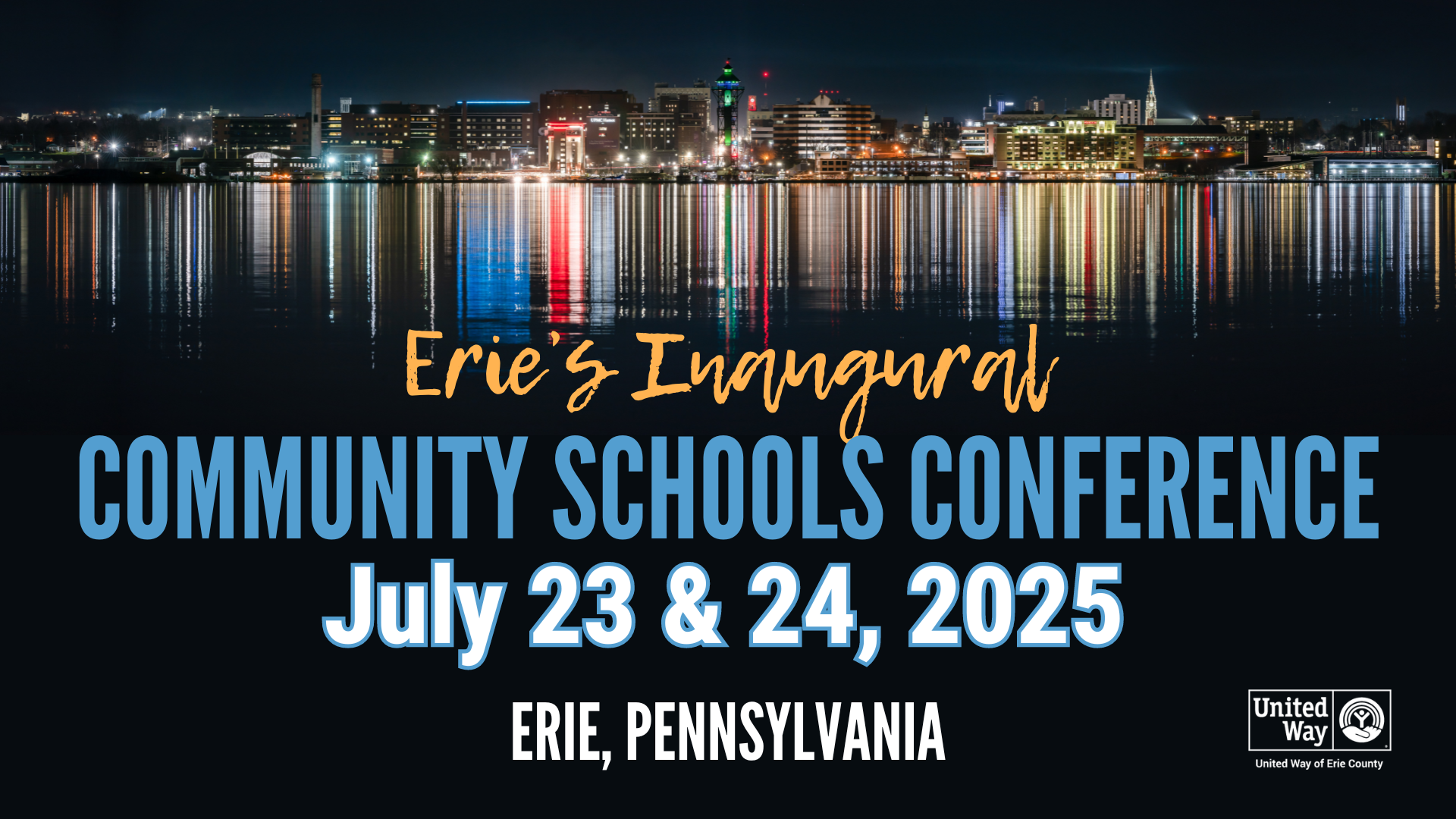 2025 Community Schools Conference United Way of Erie County